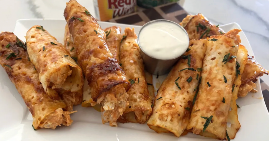 Buffalo Chicken Roll Ups
