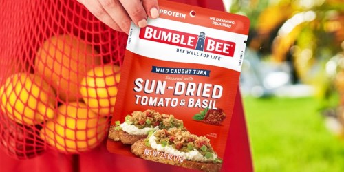 Bumble Bee Seasoned Tuna Pouches 12-Pack Just $6.60 Shipped on Amazon (Only 55¢ Each)