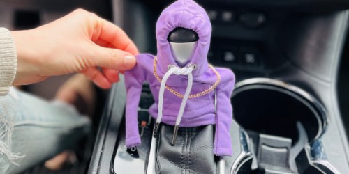 Accessorize Your Car With A Gear Shift Hoodie For Just $6.99