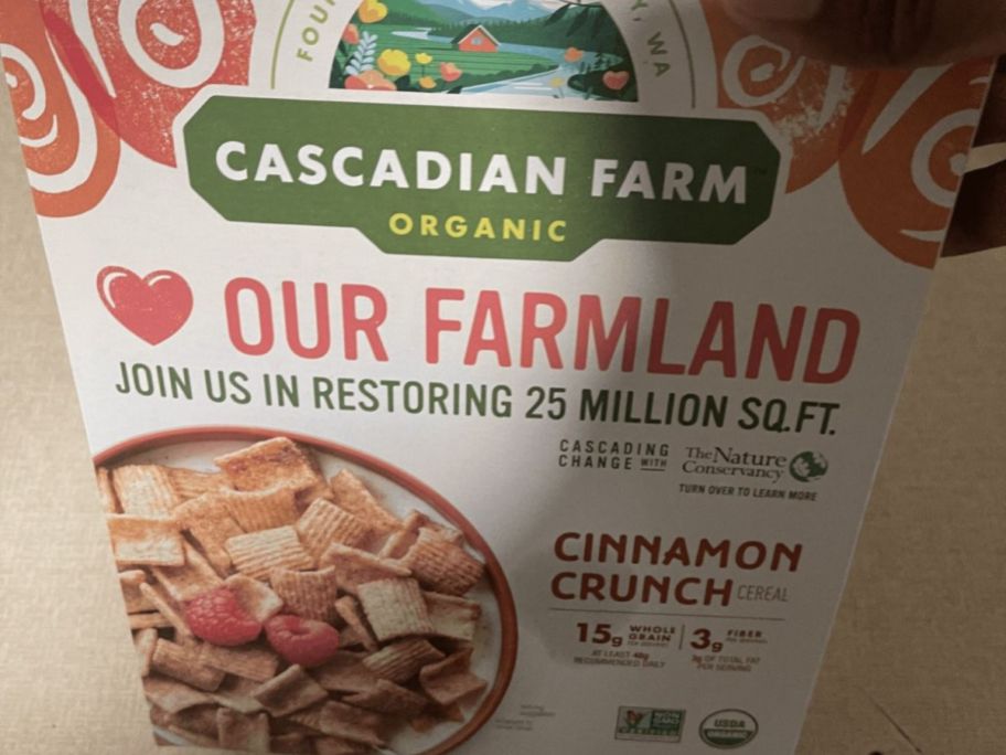 Cascadian Farm Organic Cinnamon Crunch