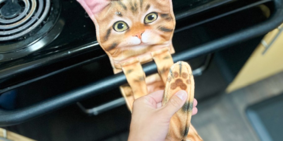Purr-fect Realistic Cat Towel Gift Just $16.98 on Amazon