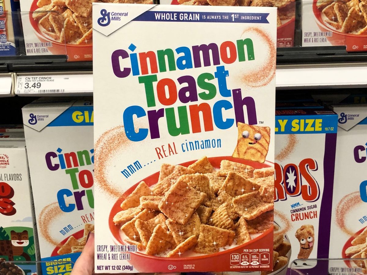 Cinnamon Toast Crunch Cereal Box Just $1.59 Shipped on Amazon