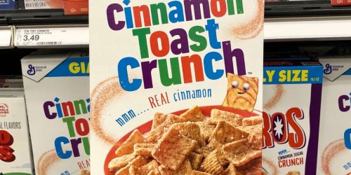 Cinnamon Toast Crunch Cereal Box Just $1.59 Shipped on Amazon