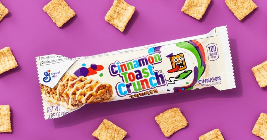 General Mills Cinnamon Toast Crunch Breakfast Bars 8-Count Box Only $1. ...