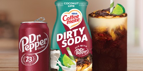 Would You Put Creamer in Your Soda?! NEW Coffee Mate Dirty Soda Creamer