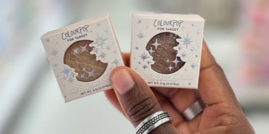 50% Off Target ColourPop Collection | Super Shock Eyeshadow Singles Only $3.50