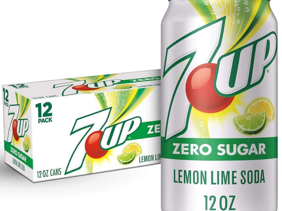 7UP Zero Sugar Soda 12-Pack