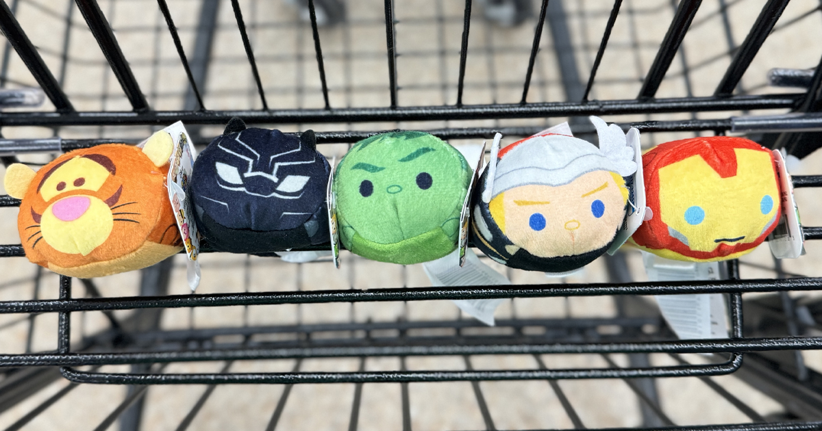 Disney and Marvel Avengers Tsum Tsum Plush Toys Only $1.25 at Dollar ...