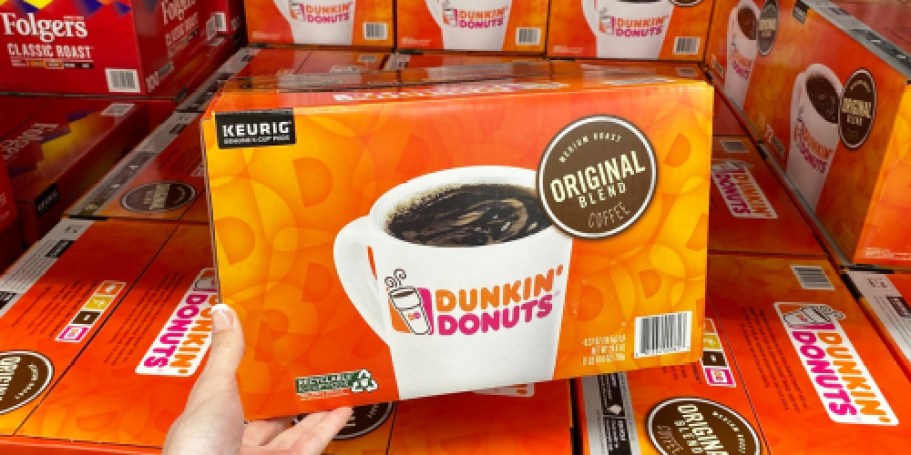 Dunkin’ Coffee K-Cups 88-Count Just $42.99 Delivered on Staples.com (Reg. $83!)
