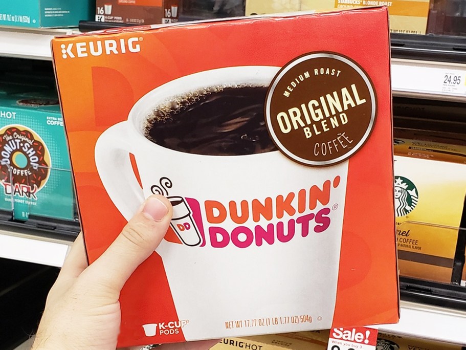Dunkin’ K-Cups 88-Count Just $24 Shipped on Amazon (Only 23¢ Each)