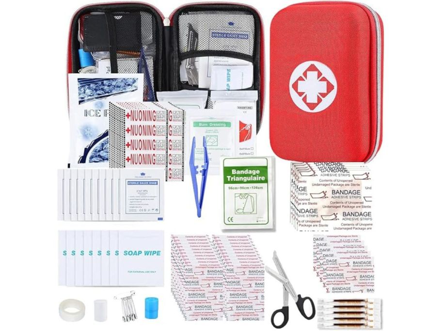 The contents of a First Aid Kit