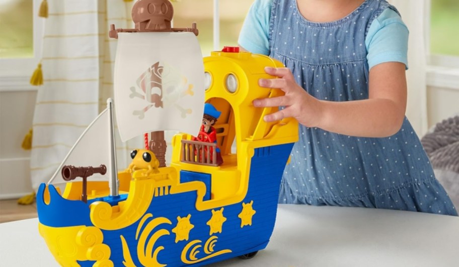 Fisher-Price Santiago of the Seas Pirate Ship w/ Lights & Sounds