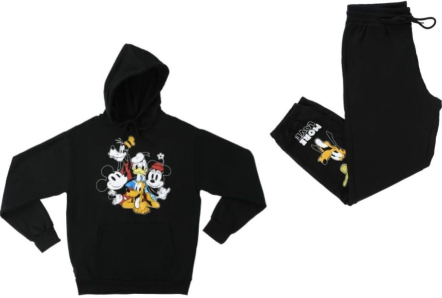 Five Below Mickey & Friends Hoodie and Joggers