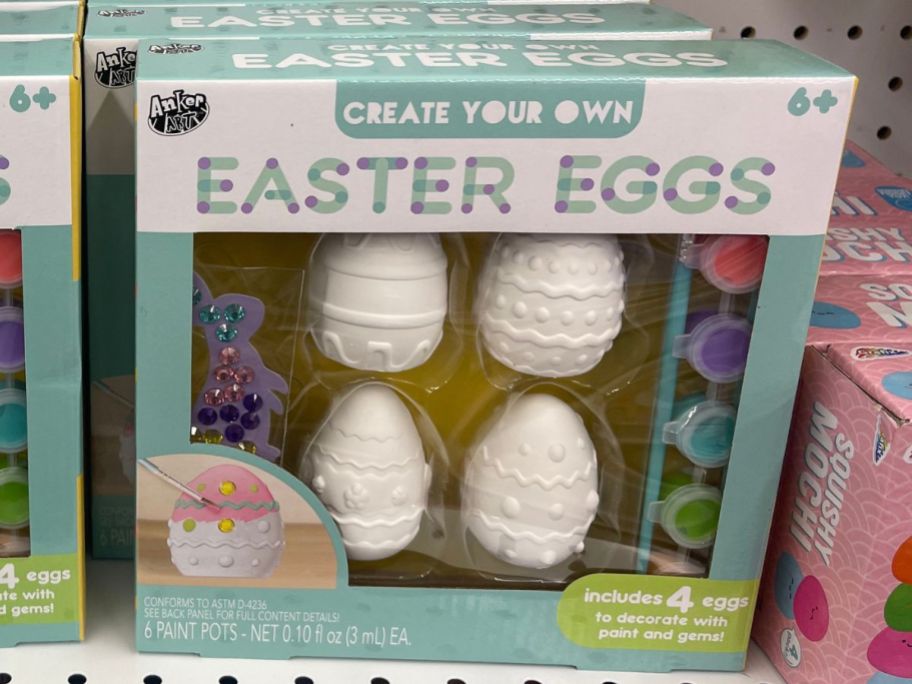 A Ceramic Easter Egg Painting Kit at Five Below