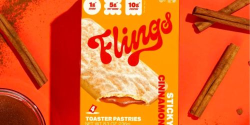 B2G1 FREE Flings Toaster Pastries After Cash Back at Target | High Protein & Keto Friendly!