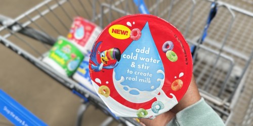 Kellogg’s Cereal Insta-Bowls Only $1.98 at Walmart – Just Add Water to Make Milk!