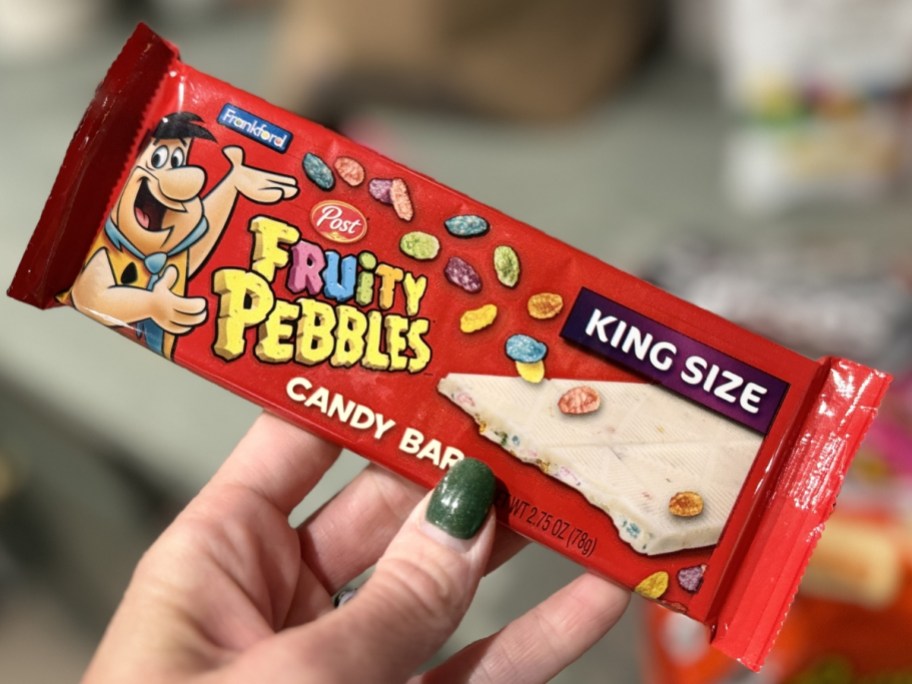 Fruity Pebbles King Size Candy Bar