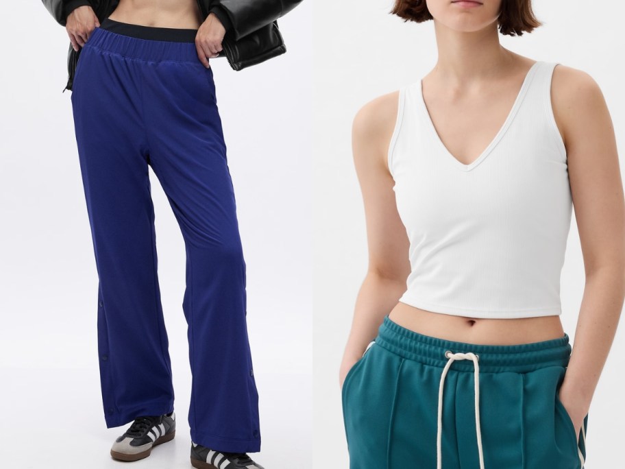 gapfit women's sweatpants and brami top