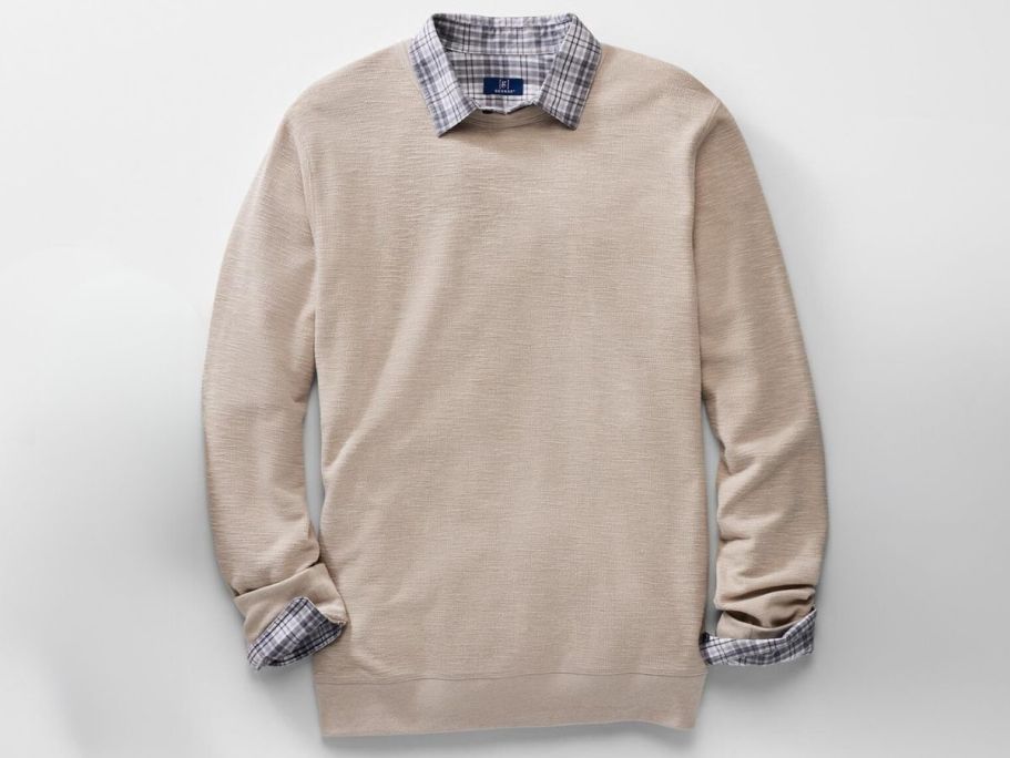 Men’s Long-Sleeve Crewneck Shirt Only $5 on Walmart.com (Regularly $15)