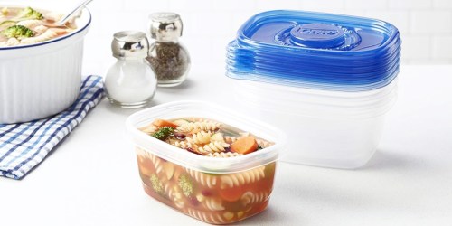 Glad Food Storage Containers 5-Pack Just $3.59 on Amazon (Regularly $8)
