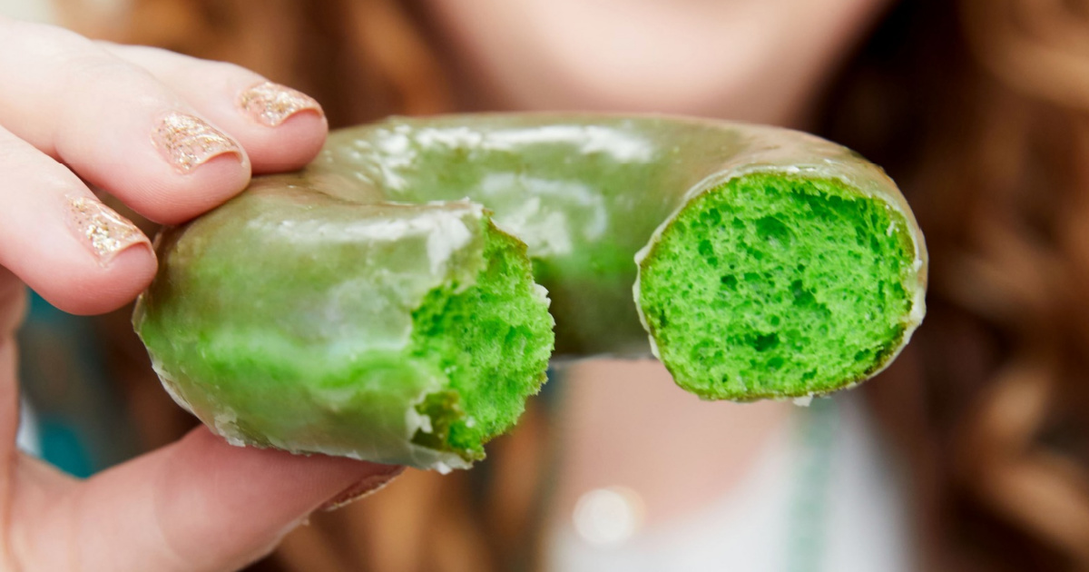 Krispy Kreme Has Green Glazed Doughnuts for St. Paddy’s Day AND You Can Score One FREE!