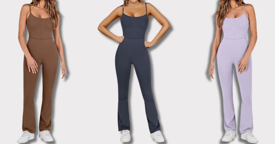 HURRY! Trendy Women’s Flare Jumpsuit JUST $10.79 on Amazon (Reg. $39)