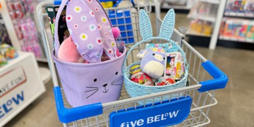 Five Below Easter Finds | Build an Easter Basket for UNDER $25!