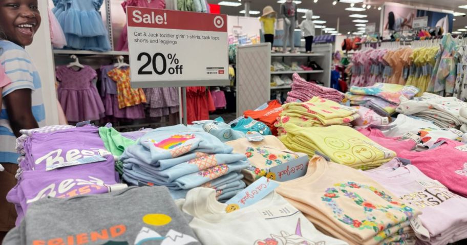 Target Cat & Jack Clothing Sale Ends Tonight, Score $3 Shirts, Shorts, &  Leggings