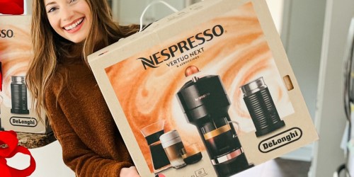 Nespresso Vertuo Next Coffee & Espresso Maker Bundle $99.99 Shipped on Target.com (Reg. $230)