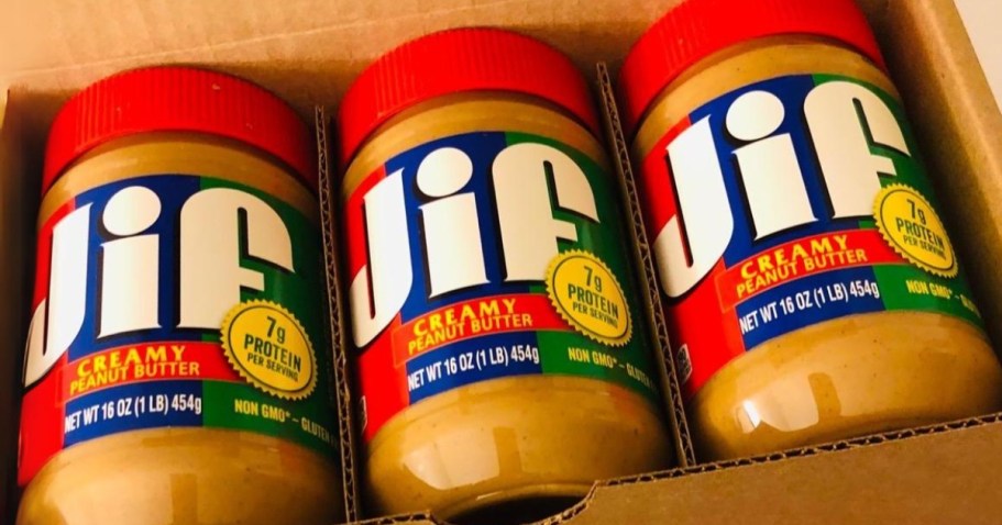 Jif Creamy Peanut Butter 3-Pack Just $6.73 Shipped on Amazon