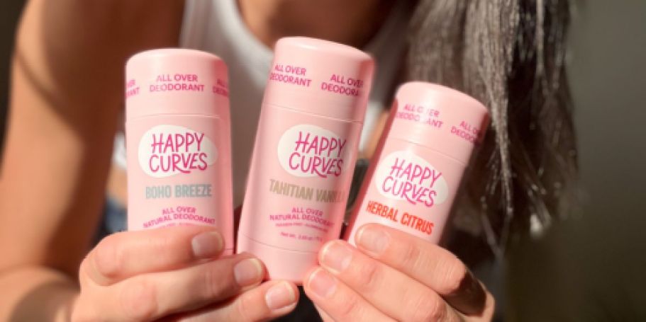 Happy Curves Whole Body Deodorant Only $10.77 Shipped on Amazon