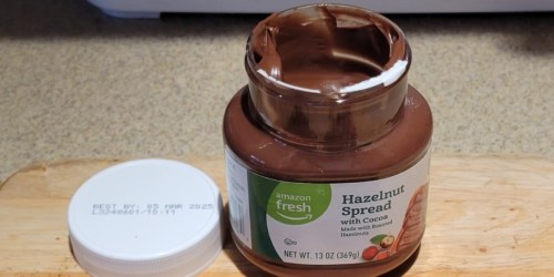 Amazon Fresh Hazelnut Spread 13oz Jar Just $2.90 Shipped – YUM!
