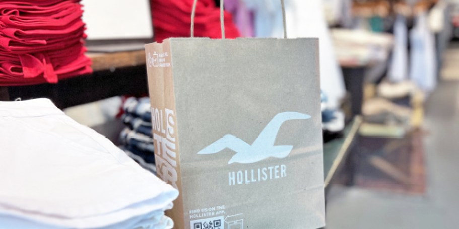 *HOT* Up to 70% Off Hollister Clearance | Tops from $6.99, Leggings from $14.97 + More!