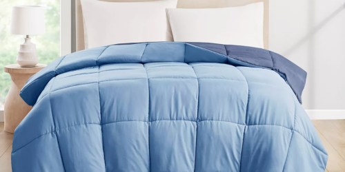 Macy’s Reversible Down Alternative Comforter in ANY Size Just $18.99 (Today Only!)