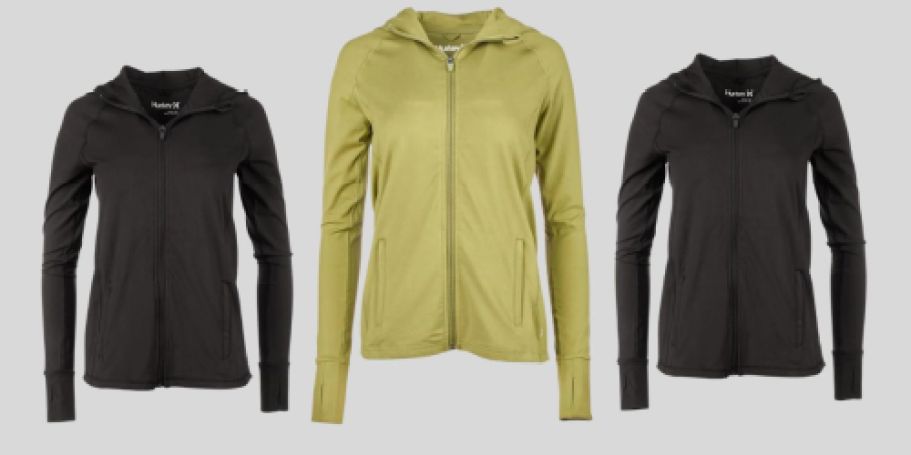 Hurley Women’s Hooded Jacket Only $12.99 Shipped (Reg. $80)