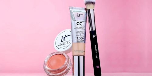 IT Cosmetics CC Cream, Blush, & Brush Set from $35.48 Shipped ($120 Value)