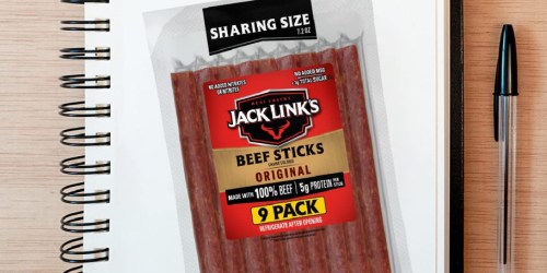 Jack Links Beef Sticks 9-Count Just $4.86 Shipped on Amazon & More