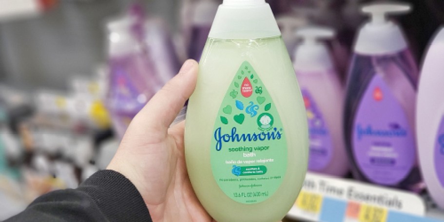 Johnson’s Baby Vapor Bath 3-Pack Just $8 Shipped on Amazon (Reg. $18) & More