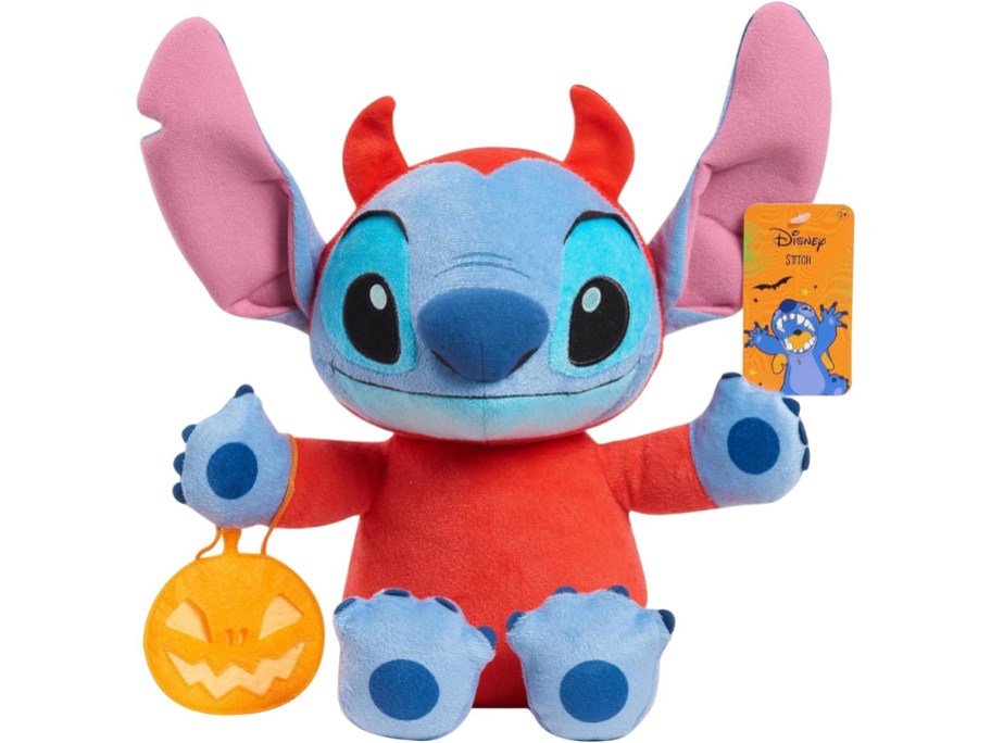 Just Play Disney Halloween 15in Stitch Plush