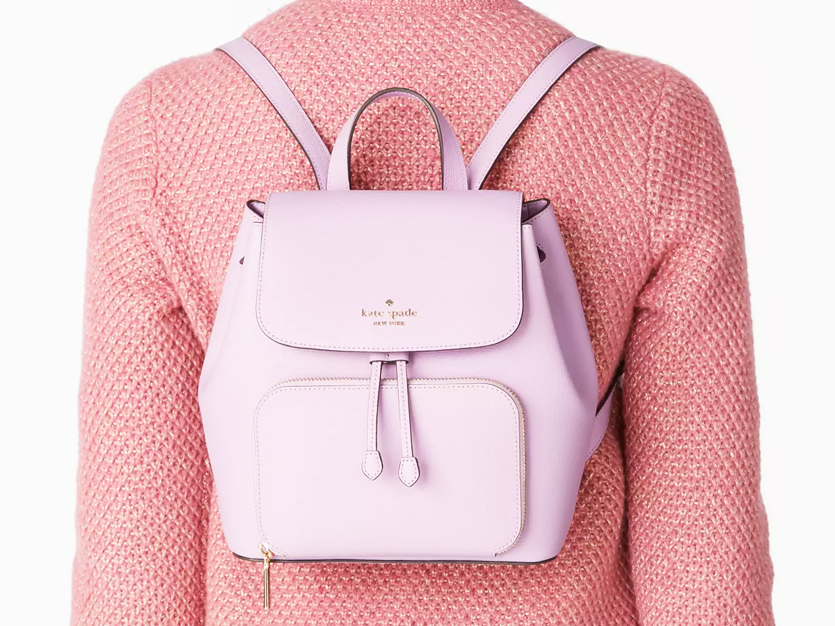 Hot pink hotsell kate spade backpack