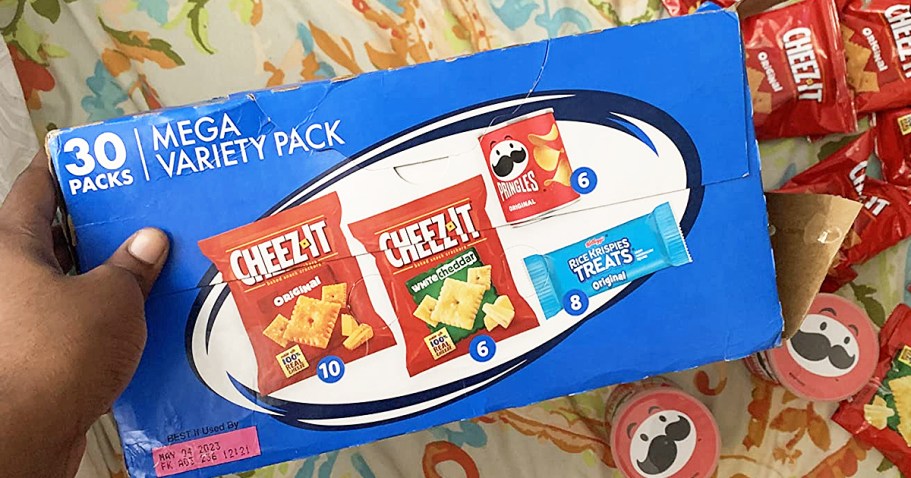 Kellogg’s Snacks 30-Count Variety Pack Only $9 Shipped on Amazon