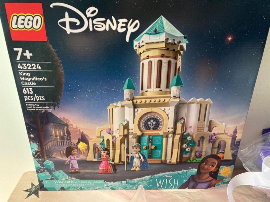 LEGO Disney Wish King Magnifico’s Castle in a box