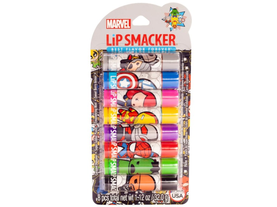Lip smackers marvel stock image