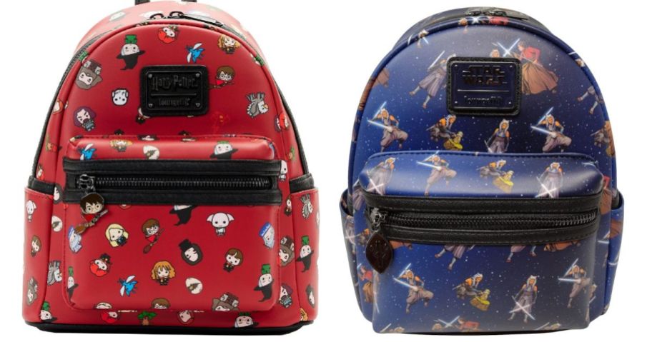 Loungefly Harry Potter and Star Wars Backpacks