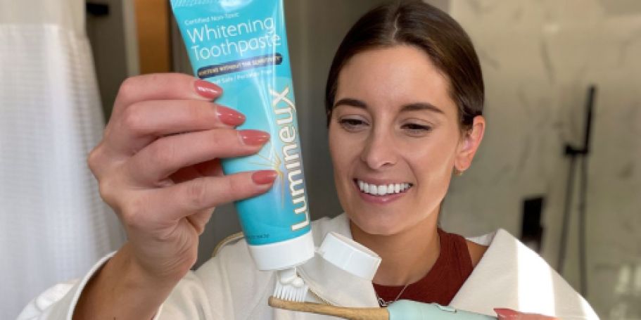 Lumineux Whitening Toothpaste 2-Pack Only $12.56 Shipped on Amazon (Great for Sensitive Teeth)