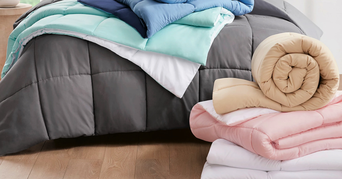 Reversible Down Alternative Comforters in ANY Size Only $19.99 on Macys.com