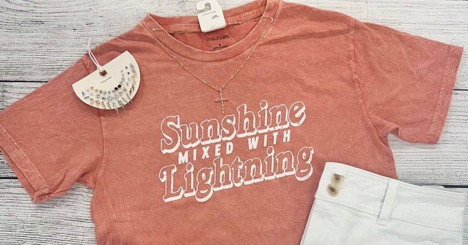 maurices Women’s Clothes Sale | $10 Graphic Tees (Regularly Up to $30)