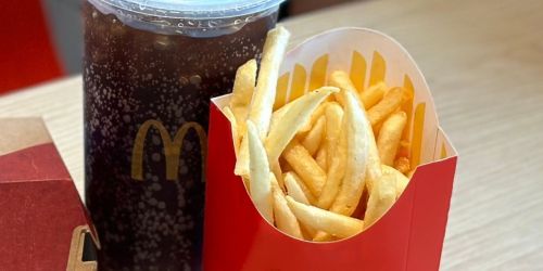 FREE McDonald’s Fries – Today Only (+ $5 Value Meal, Includes McDouble, Nuggets, Fries & Drink)
