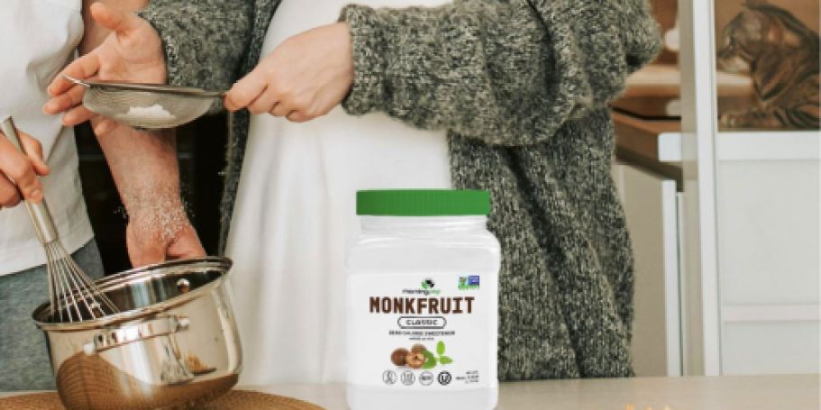 Morning Pep Monk Fruit Sweetener Only $19.99 on Amazon – Contains Zero Calories!