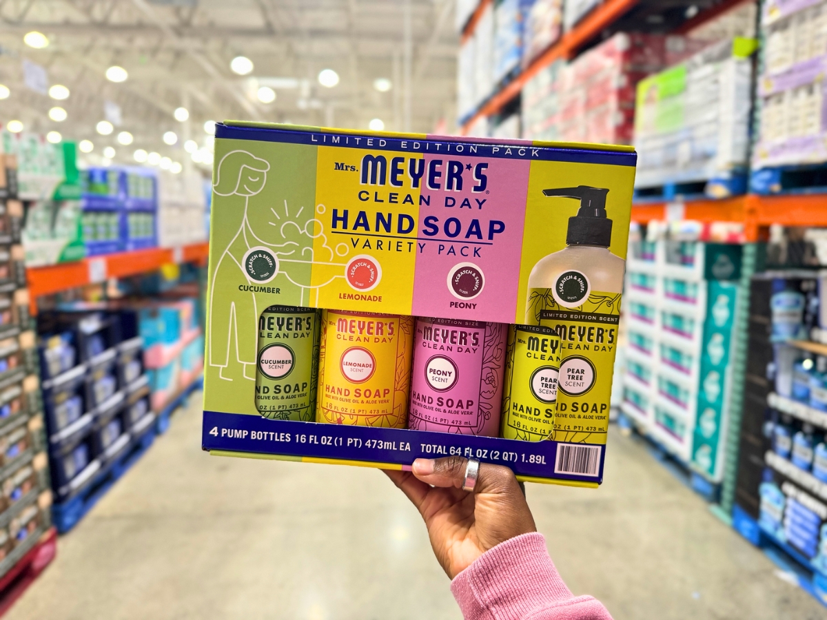 Mrs. Meyer’s Hand Soap 4-Pack w/ Limited-Edition Scent Only $17.99 at Costco